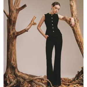 Casual Elegant Luxe <b>Silk</b> <b>Cargo</b> <b>Trousers</b> Women ODM Services Logo Decoration Classic Summer Fall Collection Washed Techniques Made - Product Image 2