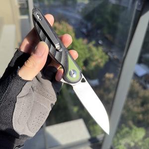 มีดล่าสัตว์กลางแจ้ง ด้ามจับ G10 มีด EDC แบบกำหนดเอง รับออกแบบตามสั่ง - Product Image 6