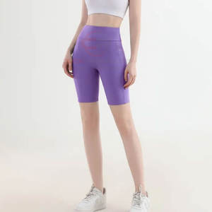 Arrival Custom <b>Gym</b> Sport Fitness Workout Seamless Workout Fitness <b>Wear</b> Yoga Shorts <b>Sexy</b> Breathable Fitness Women Yoga Shorts - Product Image 2