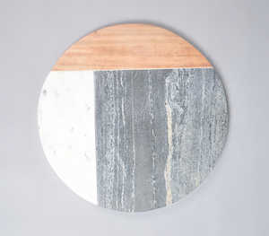 เขียงไม้และหินอ่อนสองโทนสีสำหรับใช้ในครัวใช้สำหรับตัดผักผลไม้การใช้งานตัดและหั่นผลไม้ - Product Image 3