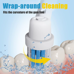 Refreshing Clean 4pcs Soft Dupont Nylon Oral Refill Electric <b>Toothbrush</b> <b>Head</b> for Hotel & Household Use - Product Image 3