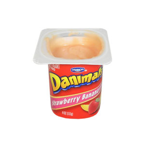 Yaourt au chocolat lisse, crémeux, collation pour enfants Danimals, 6 x 64g de pots - Product Image 2