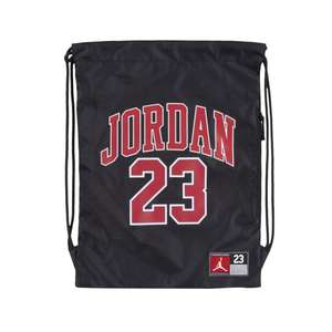<span class=keywords><strong>Jordan</strong></span> Little Boys Jersey Gym Sack Bag PS Sacs à cordon pour garçons Couleur : <span class=keywords><strong>Noir</strong></span>/<span class=keywords><strong>Rouge</strong></span> 100% authentique - Product Image 3