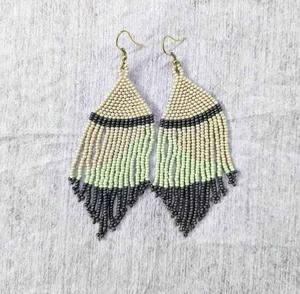 Pendientes de Cuentas de Primera Calidad, Diseño Floral Ligero, Estilo Clásico Vintage de Lujo, Joyería Hecha a Mano, a la Moda - Product Image 3