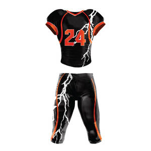 Maillot de football américain pour jeunes Sublimation Made Tops de football américain à séchage rapide - Product Image 1