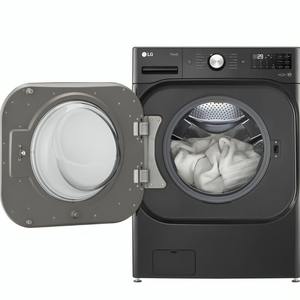 NEW ARRIVALS WM8900HBA 5.2 Cu Ft Laveuse à chargement frontal en acier noir - Product Image 3