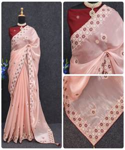 Lujoso fabricante de saris de ropa de oficina de lino, que proporciona atuendo profesional para entornos corporativos - Product Image 2