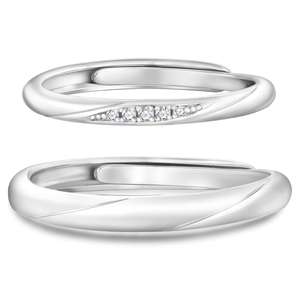 Bagues de fiançailles en or massif 14K/18K avec diamants créés en laboratoire certifiés IGI CVD HPHT pour femmes, bijoux fins - Product Image 3