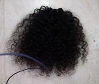 Extensions de cheveux naturels indiens Remy de luxe en gros, bruts, à trame unique, non traités, cuticules alignées, rebondissants, 100g
