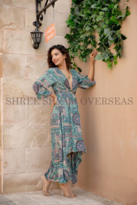 Nouvelle Collection d'été 2023 robe longue en soie vêtements décontractés - Product Image 5