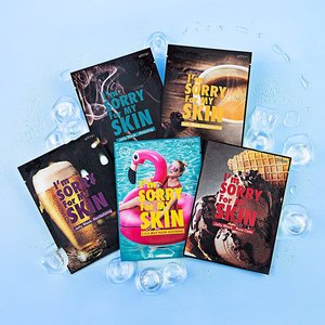 Set de Cuidado de la Piel Coreano I'M SORRY for MY SKIN, Mascarilla Facial de Gel de Algodón, Mascarilla Hidratante Revitalizante de 10 Unidades - Product Image 1