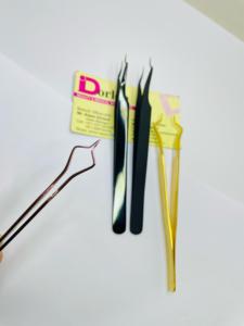 แหนบขนตาแบบแยกขนตาออกใหม่อุปกรณ์แต่งขนตาแบบเหล็กอย่างยั่งยืนติดโลโก้ส่วนตัว - Product Image 4