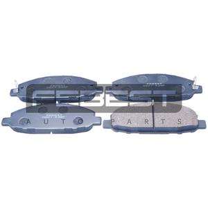 Set di pastiglie freno anteriori FEBEST (0201-E25F) - Product Image 1