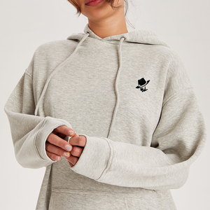 Women's Luxury High Quality Cotton Hoodie New Streetwear Design with Front Logo Designer Brand <b>Tops</b> for <b>Winter</b> Wholesale - Product Image 2