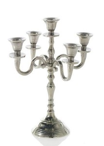 Prix chaud gamme mariage bougie décoration pièce maîtresse candélabre en métal à la main finition de luxe décor de mariage - Product Image 3