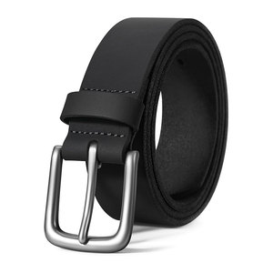 Cinturón de cuero de buena calidad a la moda para hombre, diseño personalizado, piel de vaca, logotipo personalizado, cinturón de cuero de acero para hombre - Product Image 1