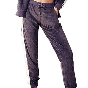 Excellent Choice for Both Casual Wear and Loungewear Hoodie Velvet <b>Cheap</b> Custom Zipper Hoodie Sweatshirts and <b>Joggers</b> Sets Women - Product Image 6