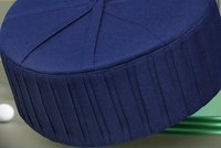 Chapeau de prière musulman Modest Muqarrab Kufi avec logo personnalisé, accessoires en polyester et coton, vente en gros, couvre-chef islamique pour hommes, nouveau design