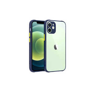 Coque en silicone liquide bleu marine Netzy pour iPhone 12 avec silicone souple et emballage de vente au détail - Product Image 1