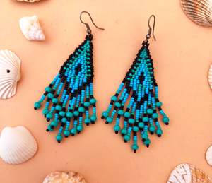 Pendientes Bordados a Mano, Pendientes Personalizados con Cuentas Múltiples, Joyería Festiva para Mujer al Mejor Precio, Pendientes con Cuentas - Product Image 5