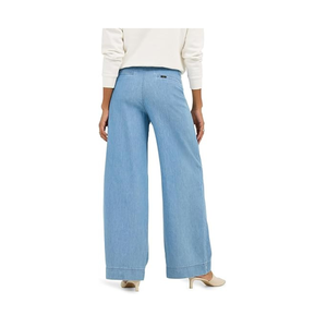 กางเกงรัดรูปผ้าคอตตอนใส่ทำงานในตำนานของผู้หญิง | กางเกงทำงานทรงหลวมเอวสูงและชุดลำลอง - Product Image 3