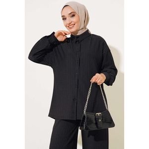 ชุดลายทาง2ชิ้นสีดำ - Product Image 4