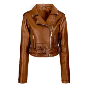 Chaqueta de cuero de Invierno para mujer Nueva moda Top Trending Tallas para adultos a la venta - Product Image 5