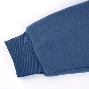 Your Own Logo Design 100% Cotton Men's Hoodies & Sweatshirts Long Sleeve Pullover Color Block <b>Fleece</b> Hoodies With Pocket - Product Image 5