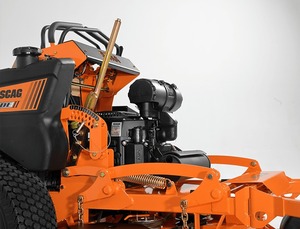เครื่องตัดหญ้าแบบวงล้อไฟฟ้า Scag1 V-Ride II 36 Zero Turn รุ่นใหม่เอี่ยม พร้อมถังเก็บหญ้า 100 ลิตร กำลังไฟ 1400 วัตต์ รับประกัน 3 ปี - Product Image 5