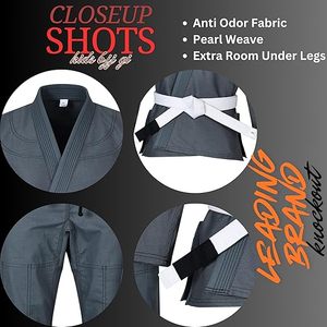 Ensembles Kimono Jiu Jitsu les plus vendus pour adultes uniformes BJJ de qualité supérieure léger personnalisable prix compétitif Martial - Product Image 5