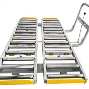 High Quality Custom Portable Double-row Track Moving Cart Trolley for Logistics Conveying