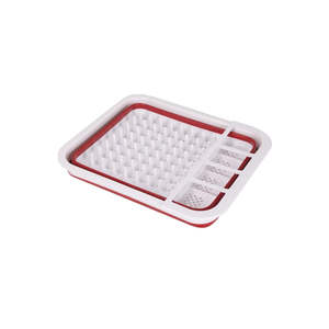 Scolapiatti Pieghevole in Plastica in 3 Colori per Conservazione Stoviglie - Product Image 3