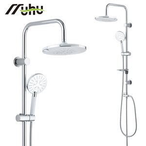 Kit de douche mural pour salle de bain avec robinet thermostatique et jet pluie, idéal pour <span class=keywords><strong>la</strong></span> vente en gros - Product Image 4
