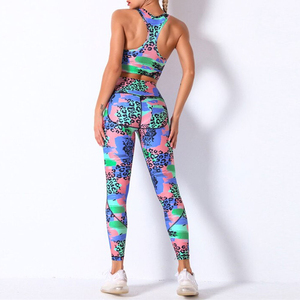 Vêtements de sport pour femmes, ensembles de yoga pour la salle de sport, vêtements de sport, tenue de sport, vêtements de sport sans couture pour femmes, ensemble de yoga - Product Image 2