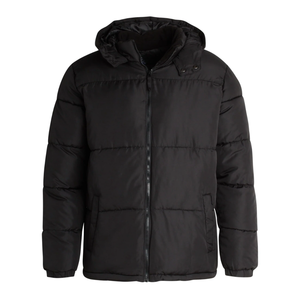 Parka con capucha de palangre holgada personalizada para hombre, chaqueta Unisex a prueba de viento, ropa de calle elegante, Parka acolchada forrada, chaquetas de invierno - Product Image 1