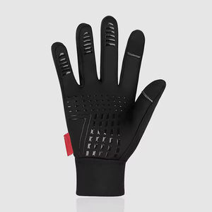 Gants de course à vélo unisexes de bonne qualité, à doigts entiers, protection UV, impression de logo personnalisée, fonction tactile, fabriqués en spandex pour hommes - Product Image 4