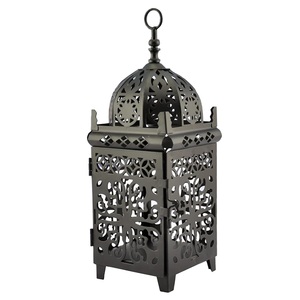 Nuevo FAROL DE Metal decorativo de estilo marroquí para el hogar, sala de estar, interior, decoración de Halloween, farol clásico para el hogar - Product Image 1