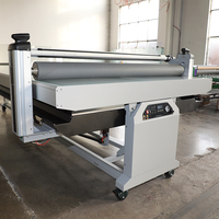 Table de laminage pneumatique semi-automatique à lit plat grand format LeFu pour le laminage de films en vinyle, PVC, plastique et carton