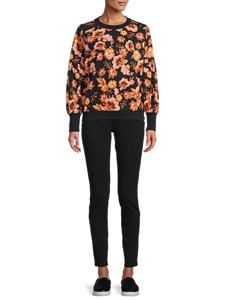 Sudadera sublimada con manga abombada y hombro caído para mujer, ropa para Parte Superior Femenina, con diseño personalizado - Product Image 5