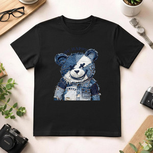 T-Shirt Unisex Casual 210GSM 100% Cotone Personalizzata con Stampa Serigrafica Oversize, Peso del Tessuto 250 Gsm - Product Image 1