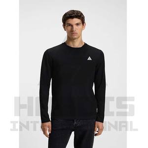Top Selling Men's Custom Long Sleeve <b>T</b> <b>Shirts</b> Workout Men's Yoga <b>T</b> <b>Shirt</b> <b>Plain</b> <b>Black</b> Long Sleeve <b>T</b> <b>Shirts</b> Men's - Product Image 4