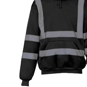 Custom Safety <b>Hoodies</b> New Style High Visibility Safety <b>Work</b> Wear Hooded Pullover <b>Hoodies</b> for Sale in Affordable Price <b>Hoodies</b> - Product Image 4