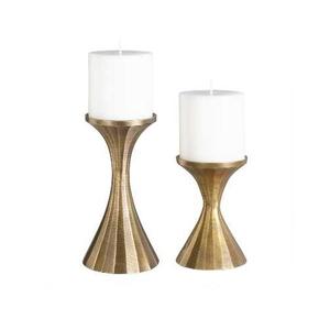 เชิงเทียนสีทองคุณภาพดีดีไซน์หรูขนาดเล็กและใหญ่สำหรับตกแต่ง-ผู้จำหน่ายขายส่ง - Product Image 1