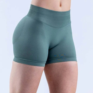 Quick Dry High Elastic Sports <b>Shorts</b> Low Waist <b>Short</b> Gym Fitness Leggings Seamless Yoga <b>Shorts</b> <b>Women</b> - Product Image 5