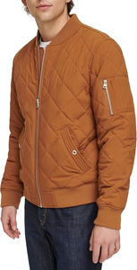 Chaqueta Bomber de alta calidad hecha a medida para hombre, chaqueta de tela de lona de temporada de invierno con cuello levantado de talla grande para hombre - Product Image 3