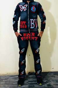 Survêtements pour hommes de qualité supérieure survêtements confortables de couleur unie pour hommes à vendre - Product Image 2