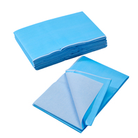Vente en gros d'usine - Drap de lit élastique jetable en PP non tissé certifié CE TRIOLOGEE pour lit simple d'hôpital