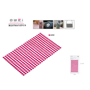 Petits autocollants décoratifs en diamant rose - Product Image 1