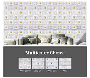 Sticker Mural 3D <span class=keywords><strong>70</strong></span>*77CM, <span class=keywords><strong>Papier</strong></span> <span class=keywords><strong>Peint</strong></span> Autocollant Imperméable et Anti-Humidité pour Plinthe Murale - Product Image 4