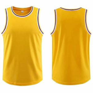 Camiseta de baloncesto Reversible personalizada de poliéster 100% para hombre, ropa deportiva de entrenamiento transpirable barata, conjuntos de uniformes - Product Image 6